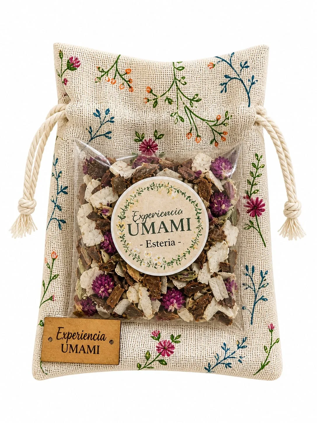 Esteria · Jardín Umami · bolsita de lino 25 g