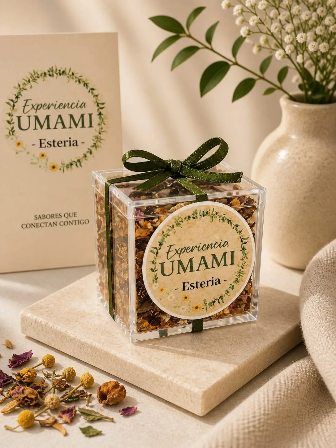 Esteria · Petit Umami · caja acrílica 10 g