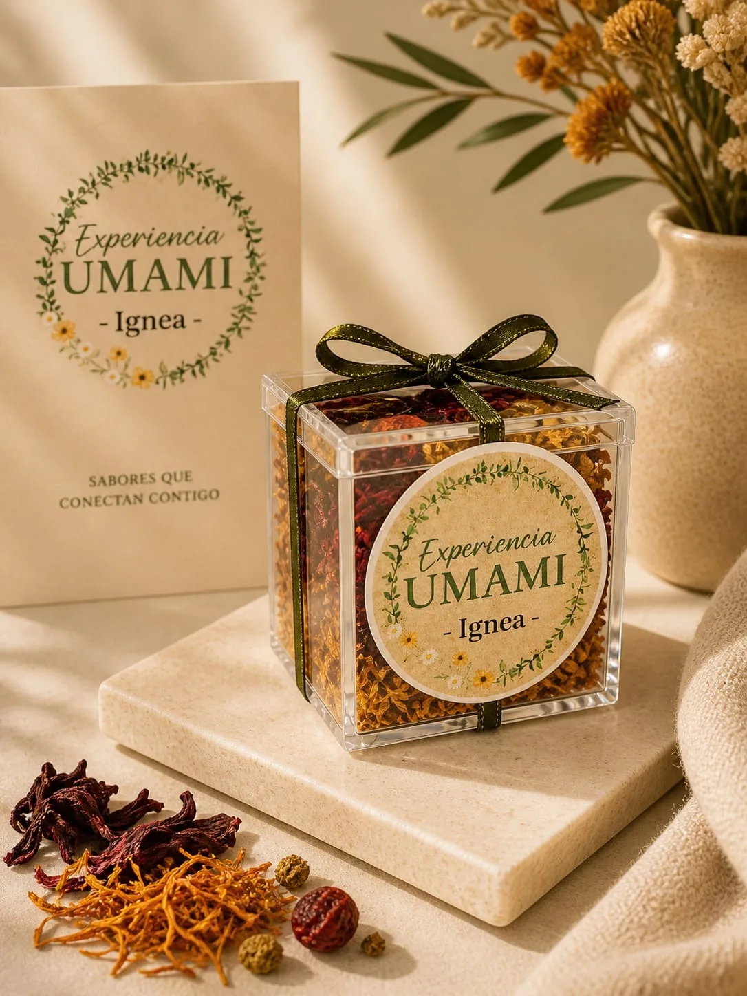 Ignea · Petit Umami · caja acrílica 10 g