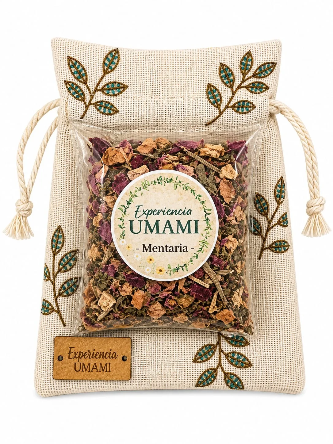 Mentaria · Jardín Umami · bolsita de lino 25 g