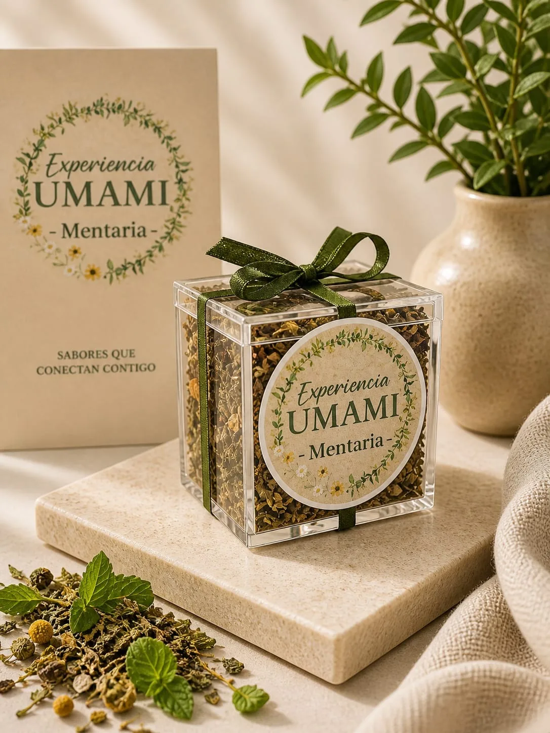 Mentaria · Petit Umami · caja acrílica 10 g