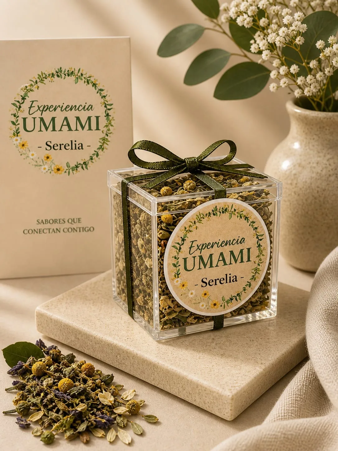 Serelia · Petit Umami · caja acrílica 10 g