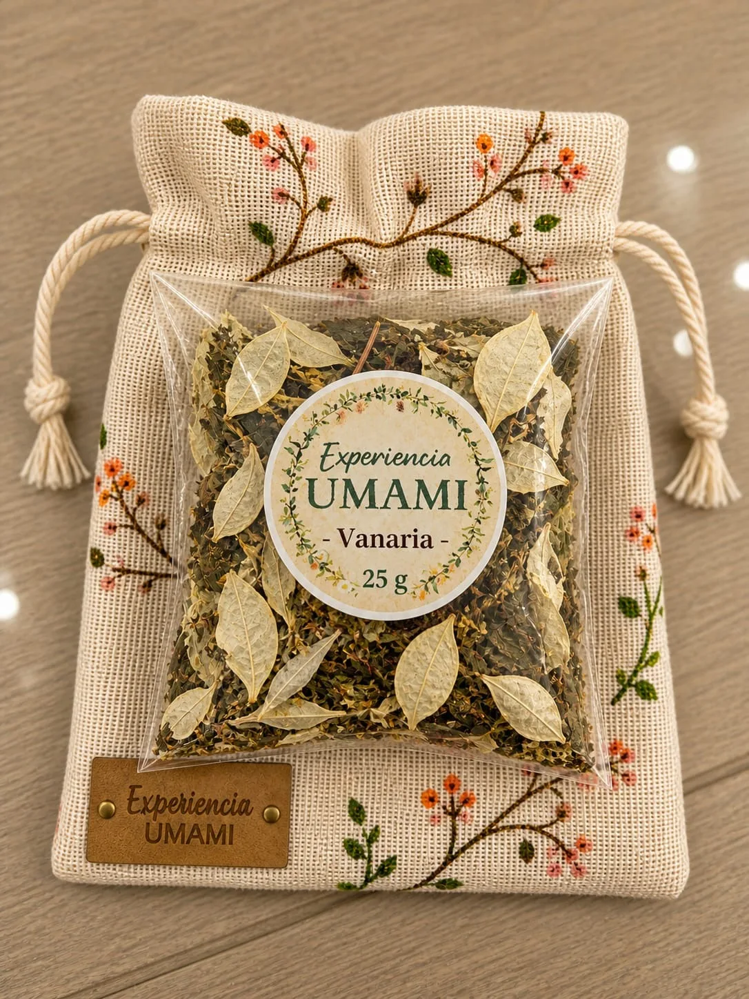 Vanaria · Jardín Umami · bolsita de lino 25 g